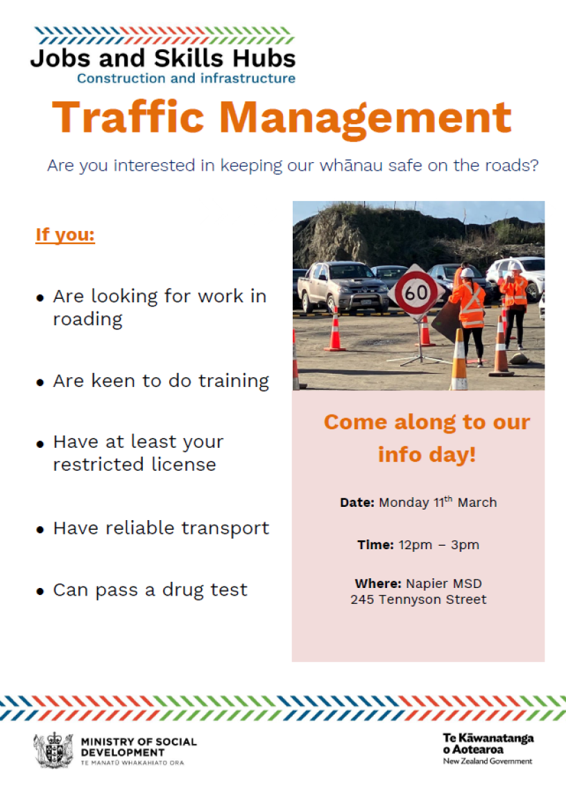 Traffic management jobs napier